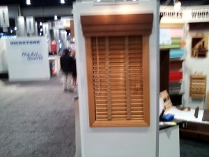 Horizontal wood blinds Glider Blinds