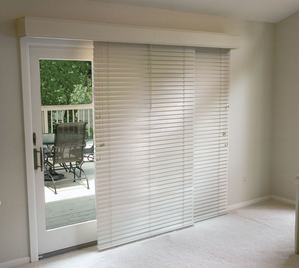 Patio Door With Blinds Inside Window at Gary Huston blog